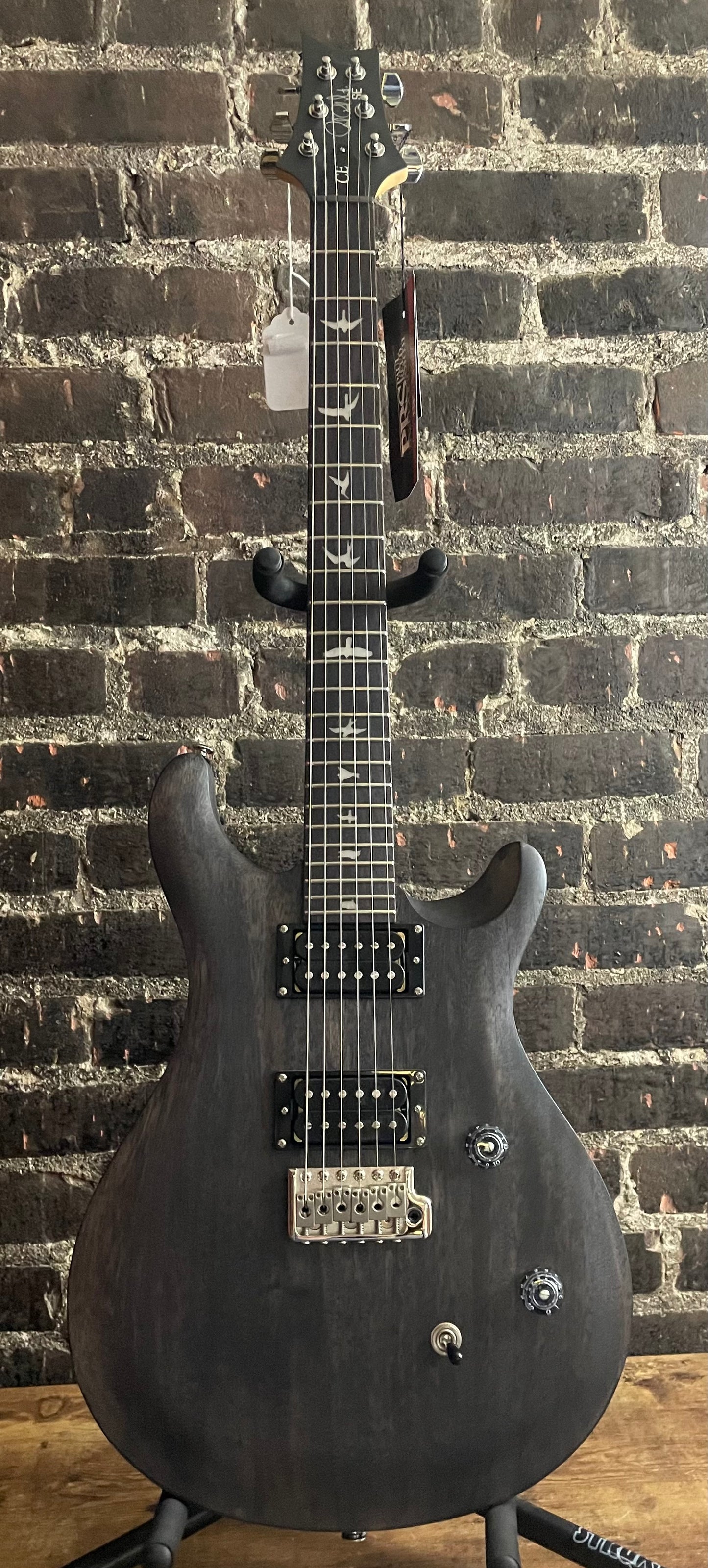 PRS SE CE 24 Standard Satin Electric Guitar - Charcoal Satin