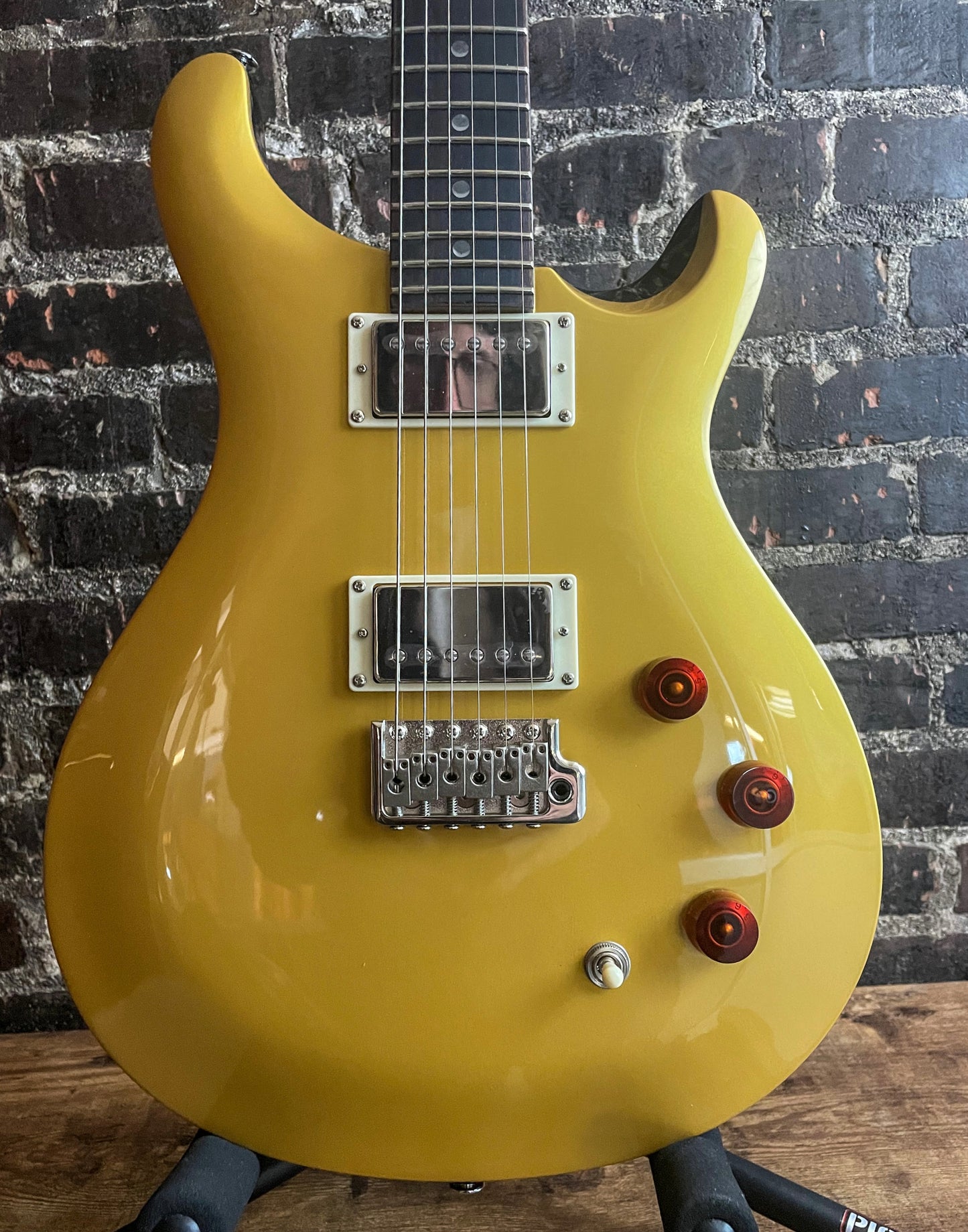 PRS SE DGT David Grissom Signature Solidbody Electric Guitar - Gold Top