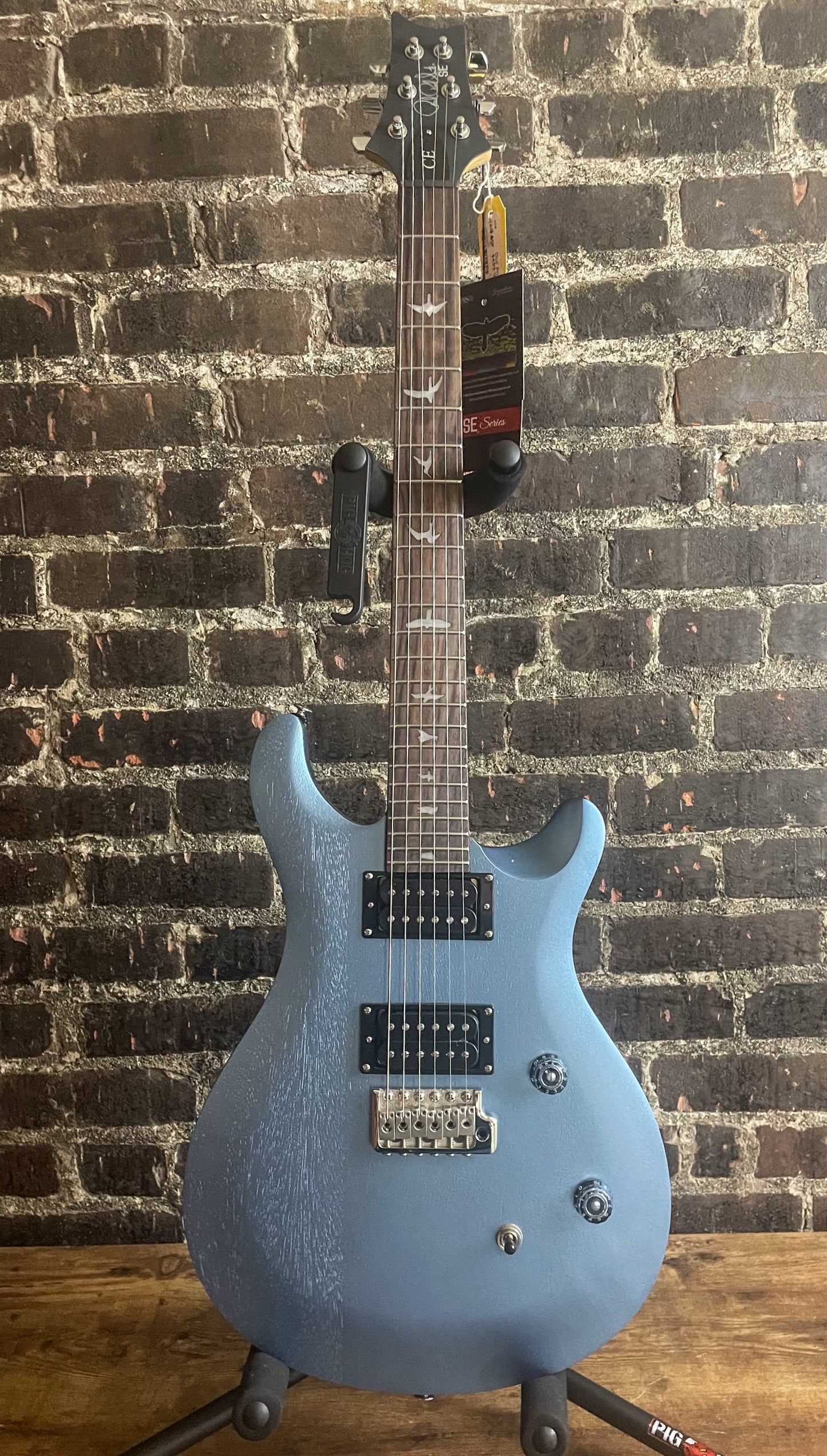 PRS SE CE 24 Standard Satin Electric Guitar - Ice Blue Metallic Satin