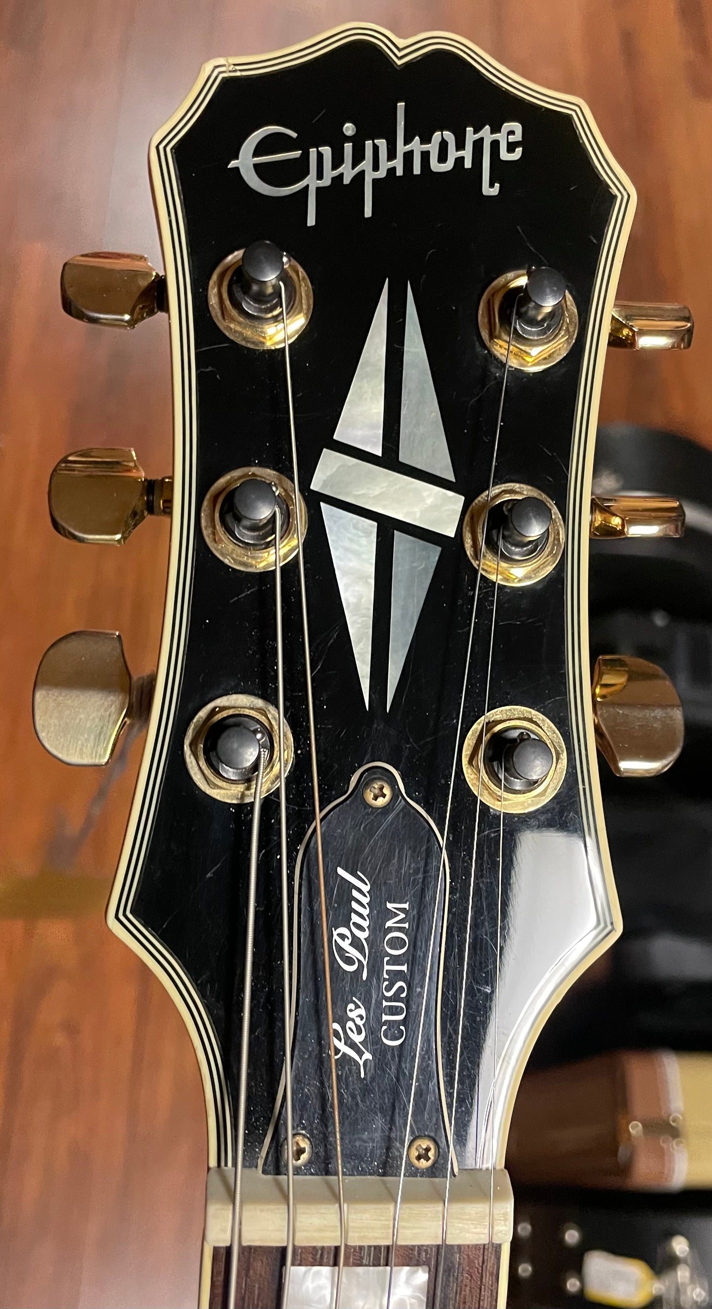 2005 Epiphone Les Paul Custom-Sunburst (USED)