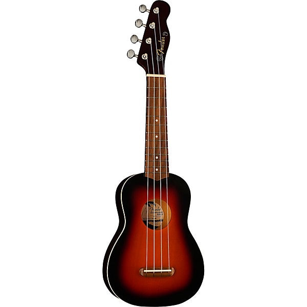 Fender Venice Soprano Ukulele Walnut Fingerboard 2-Color Sunburst