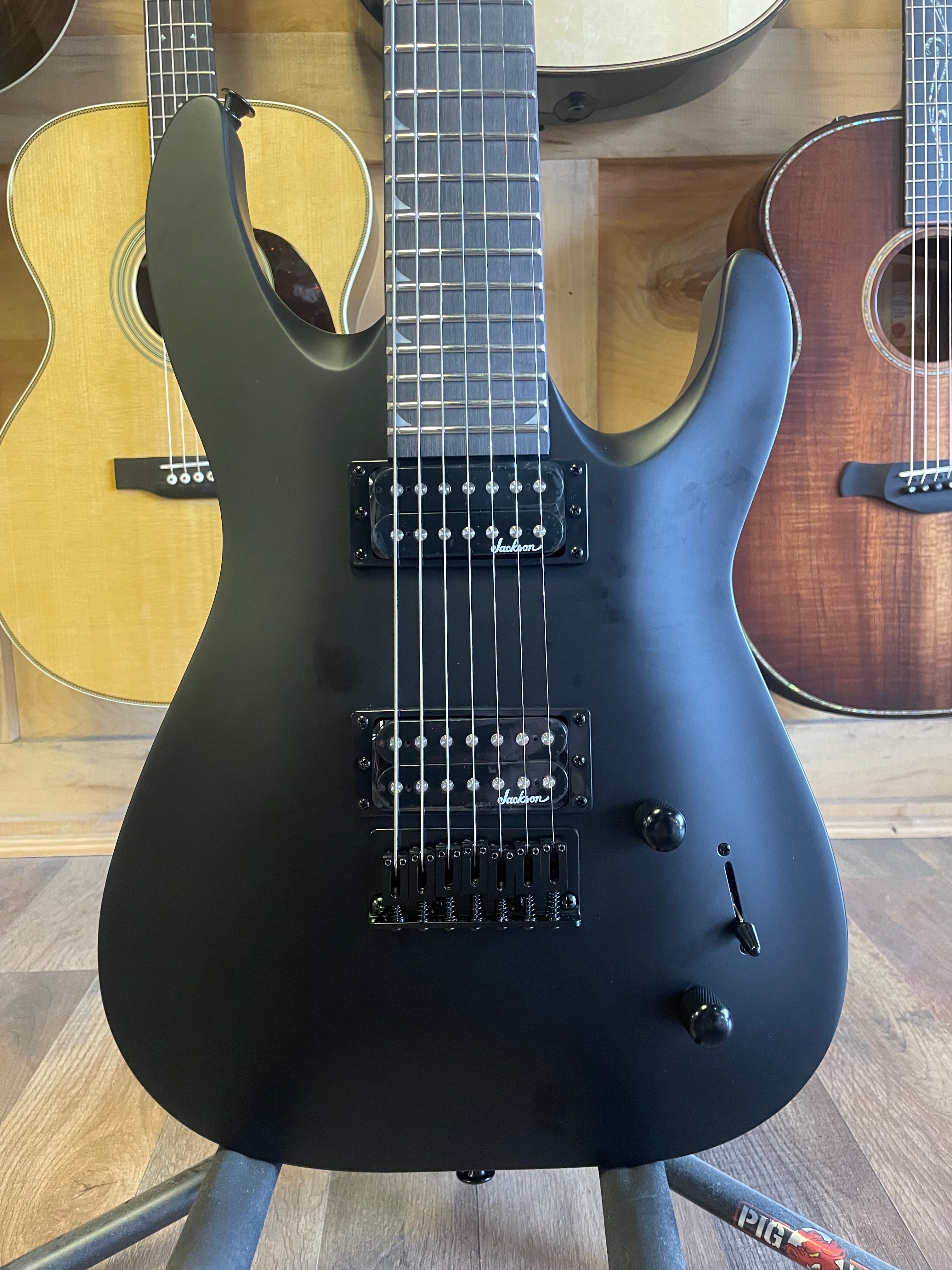 Jackson JS22-7 DKA Dinky HT Electric Guitar, 7-String (NEW