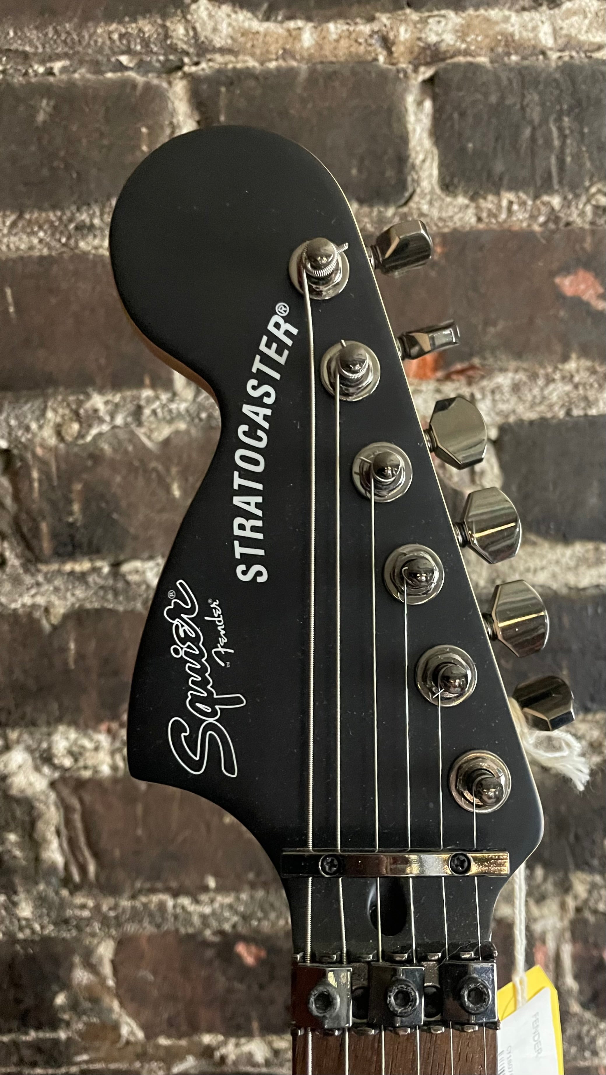 2021 Squier Contemporary Active Stratocaster HH - Flat Black (USED