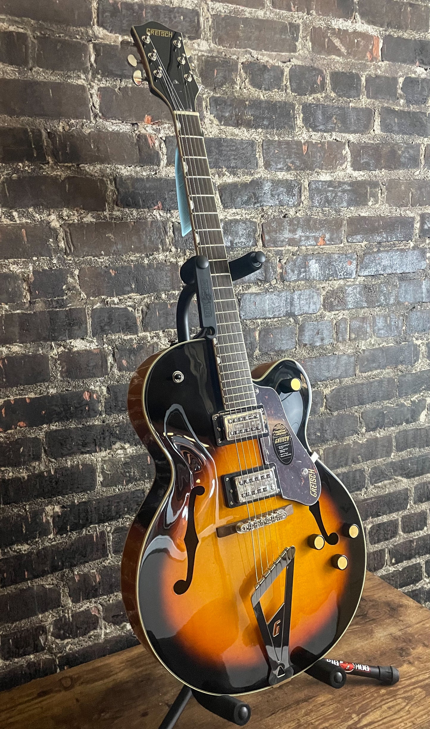 Gretsch G2420 Streamliner Hollowbody Electric Guitar with Chromatic II Tailpiece - Aged Brooklyn Burst