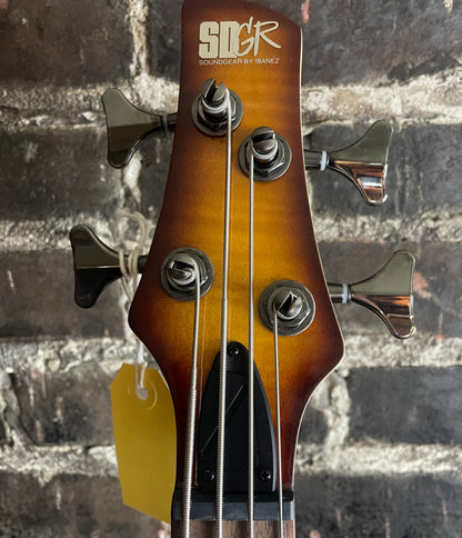 Ibanez Standard SR370E Fretless Bass Guitar - Brown Burst