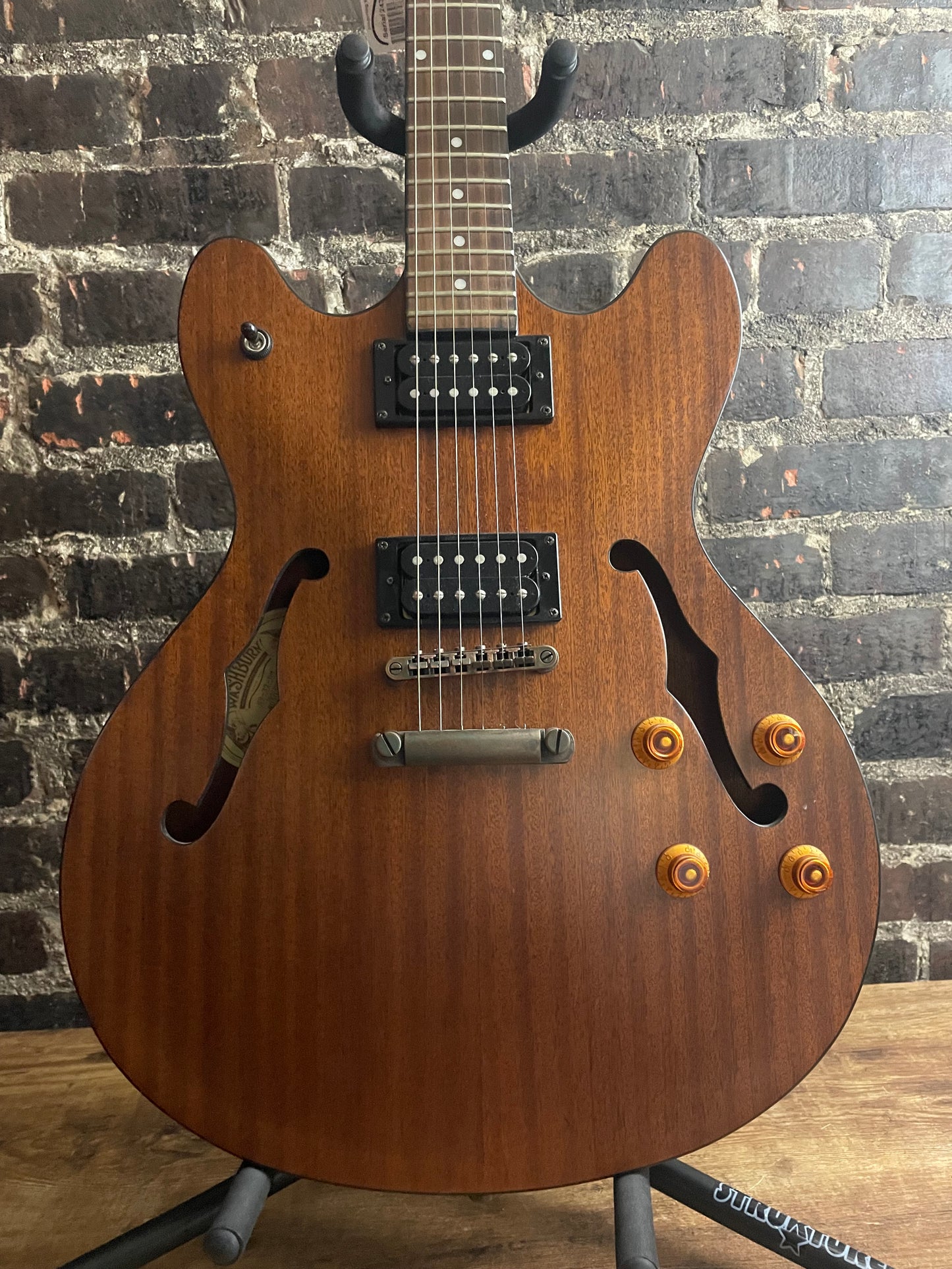 Washburn HB32DM Hollowbody Electric - Distressed Matte (USED)