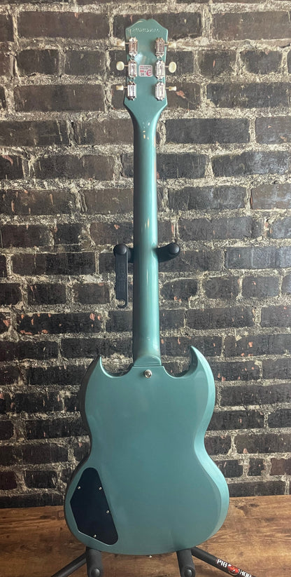 2024 Epiphone SG Special P-90 Electric Guitar - Faded Pelham Blue (DEMO)