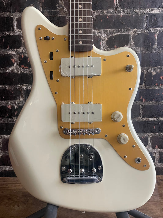 Squier J Mascis Signature Jazzmaster - Vintage White with Indian Laurel Fingerboard