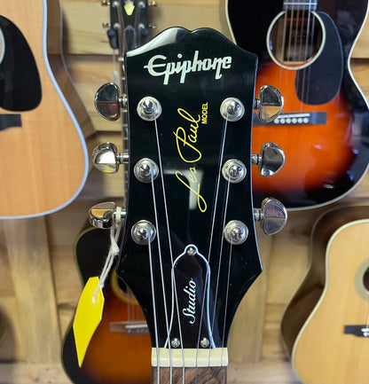 Epiphone Les Paul Studio Electric Guitar - Ebony (NEW)