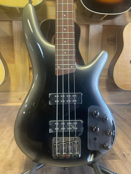 Ibanez Standard SR300E 4-string Bass Guitar - Midnight Gray Burst (NEW)