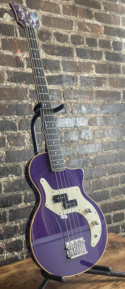 Orange Glenn Hughes Signature Purple O Electric Bass Guitar