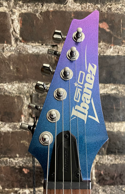 Ibanez GIO GRG121SP Electric Guitar - Blue Metal Chameleon