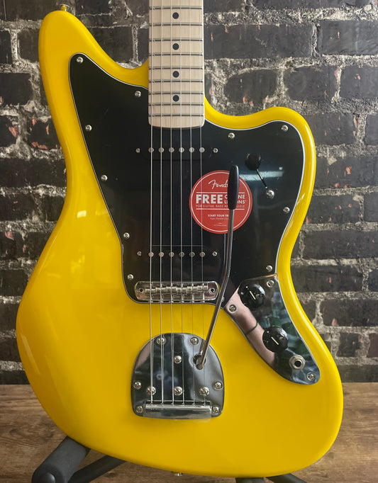 Squier LE Affinity Jaguar Guitar-Graffiti Yellow