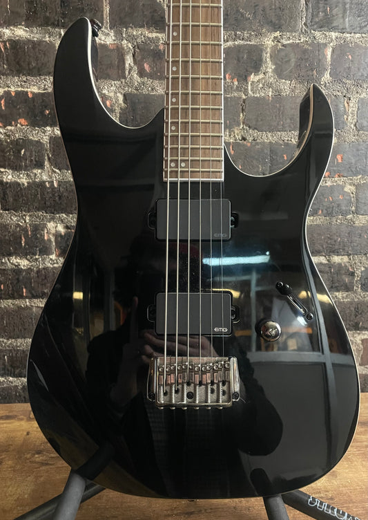 Ibanez Iron Label RGIB21 Electric Guitar - Black