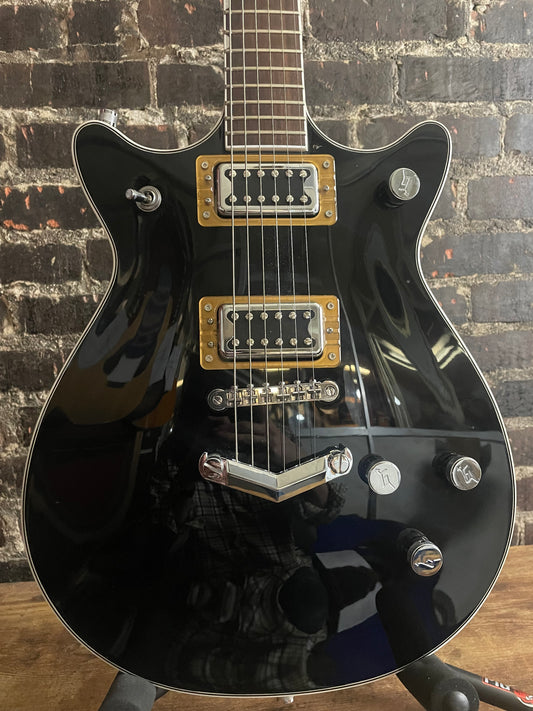 2025 Gretsch G5222 Electromatic Double Jet BT Electric Guitar - Black (USED)