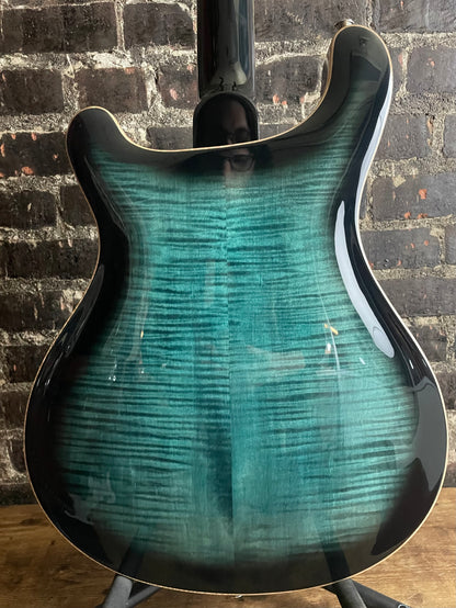 PRS SE Hollowbody II Piezo Electric Guitar - Peacock Blue