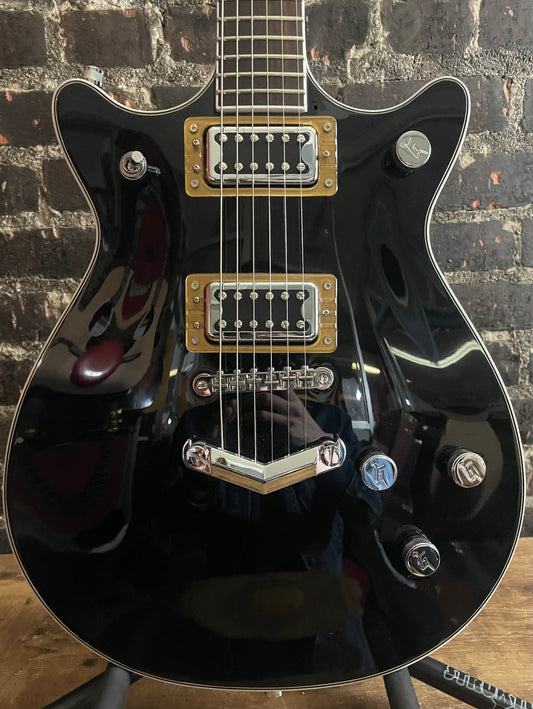 2025 Gretsch G5222 Electromatic Double Jet BT Electric Guitar - Black (USED)