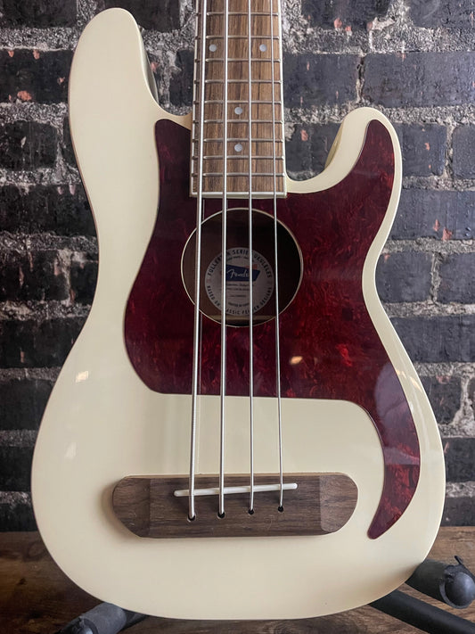 Fender Fullerton Precision Bass Uke - Olympic White