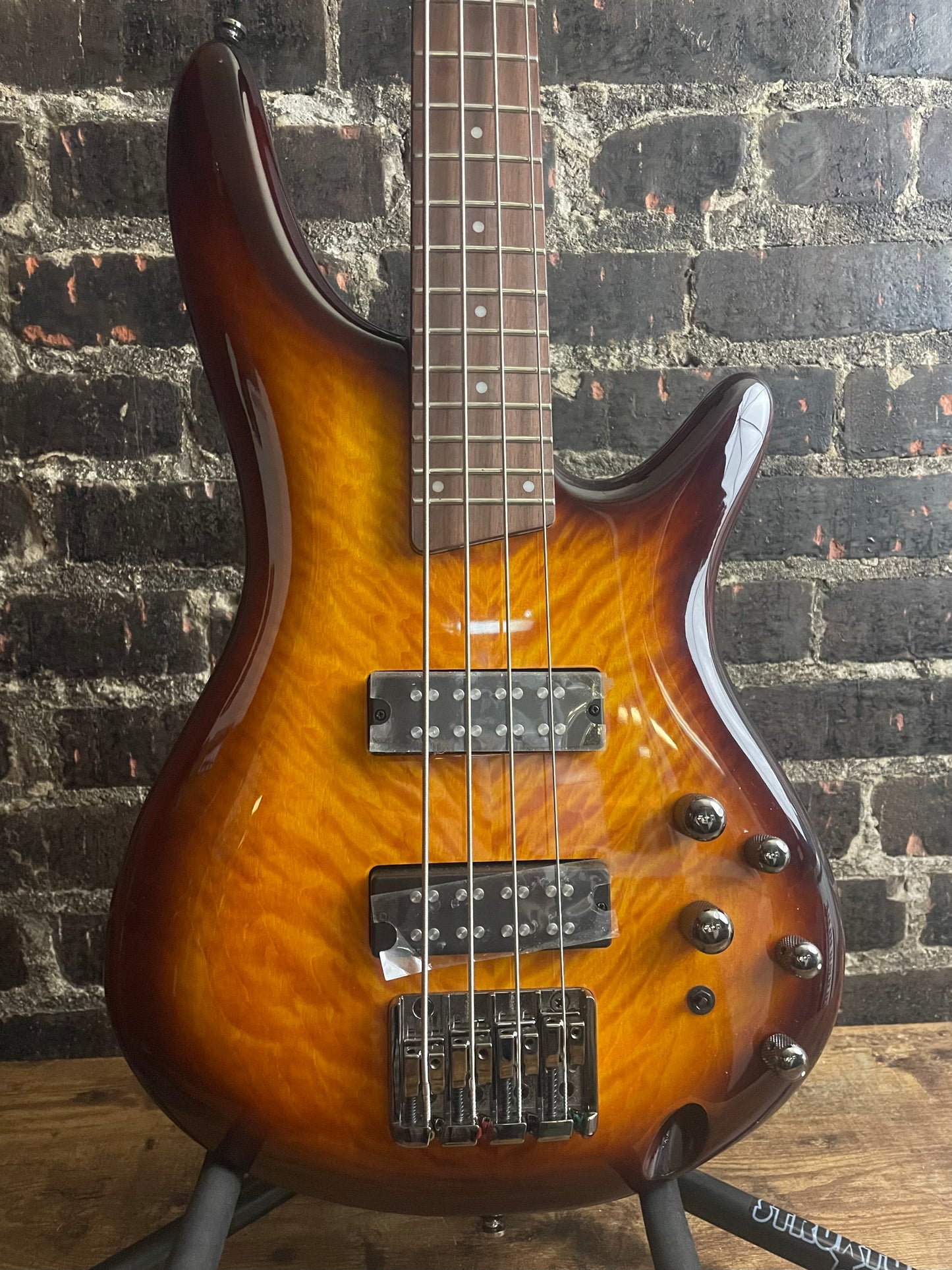 Ibanez Standard SR400EQM Bass Guitar - Dragon Eye Burst