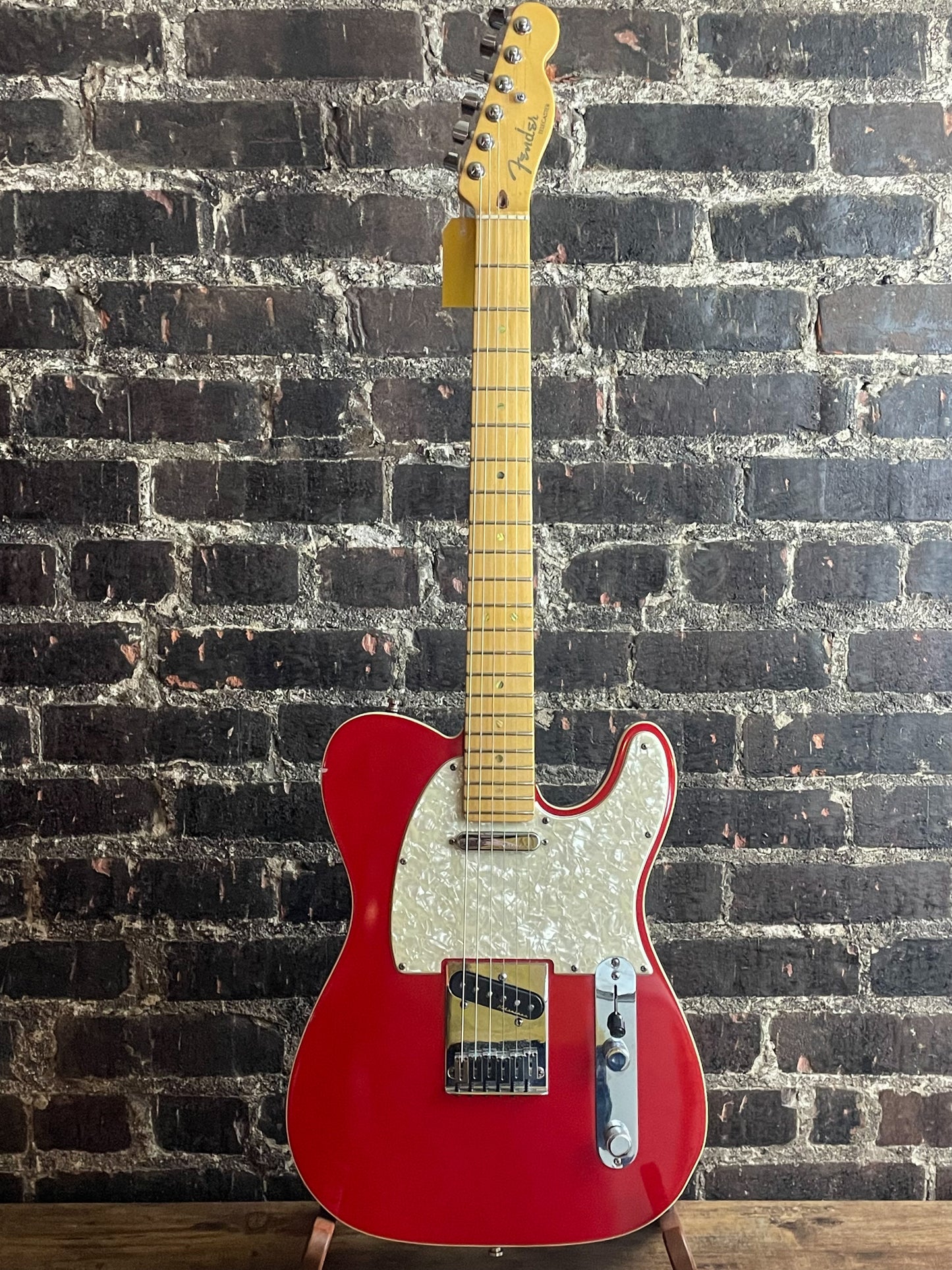 2002 American Deluxe Telecaster-Chrome Red (USED)