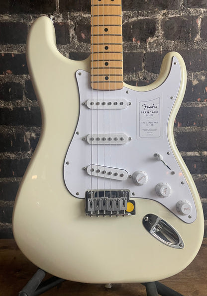 Fender Standard Stratocaster Electric Guitar - Olympic White