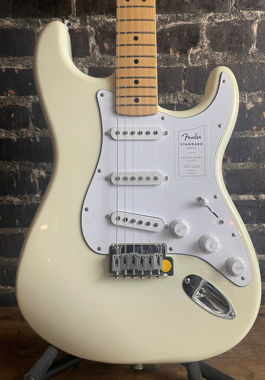 Fender Standard Stratocaster Electric Guitar - Olympic White