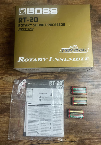 Boss RT-20 Rotary Ensemble Pedal (New Old Stock)