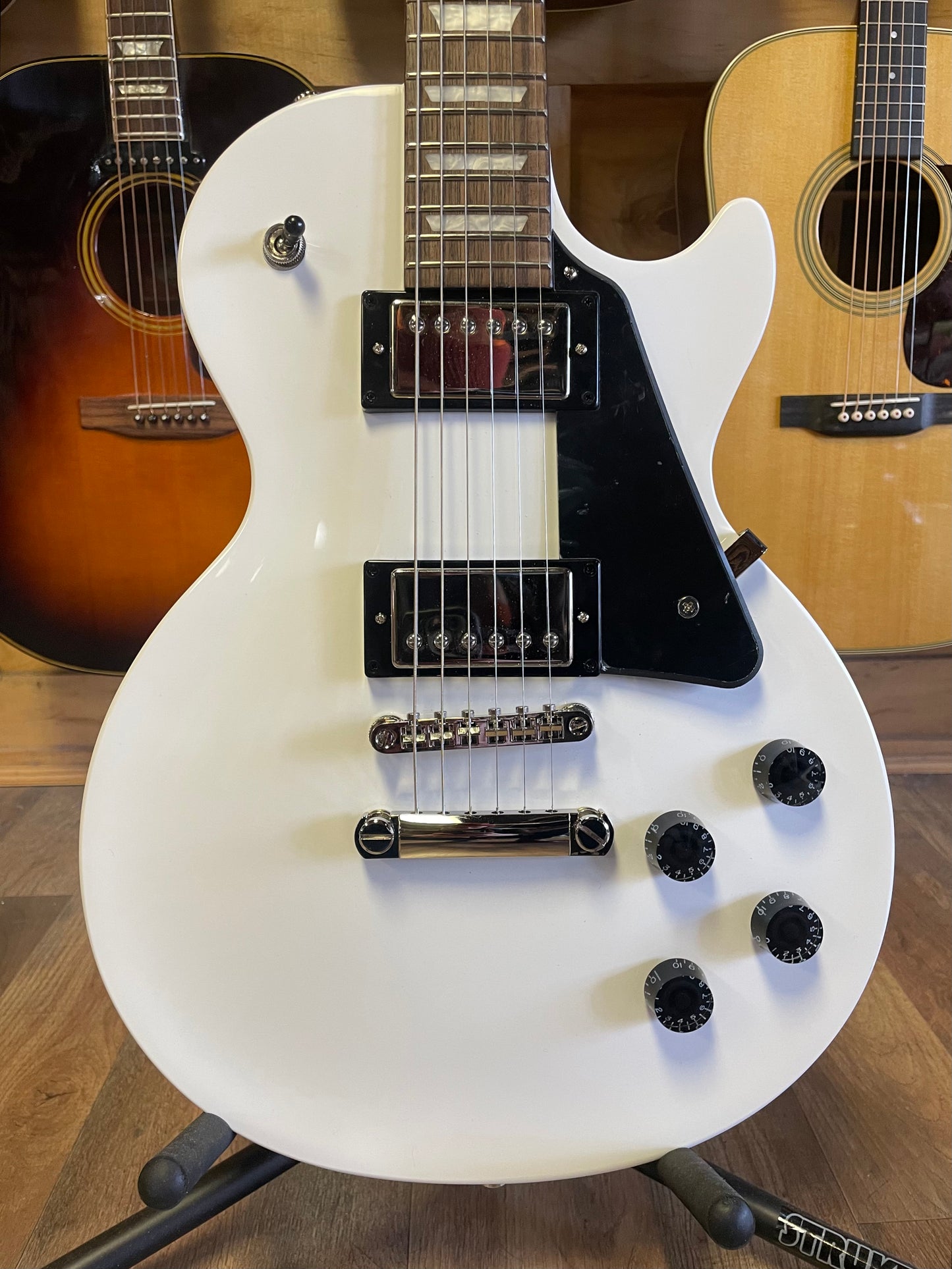 Epiphone Les Paul Studio Electric Guitar - Alpine White (NEW)