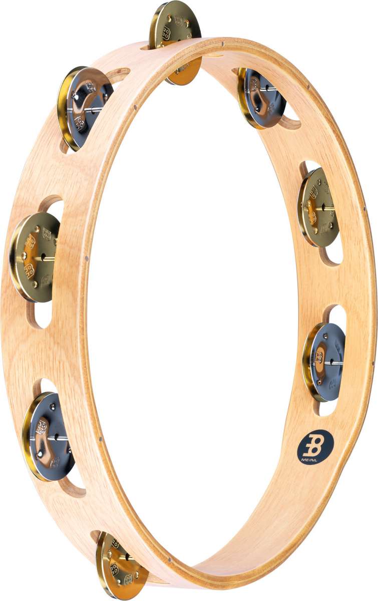 MEINL Percussion Traditional Wood Series Tambourine - 10" (NEW)