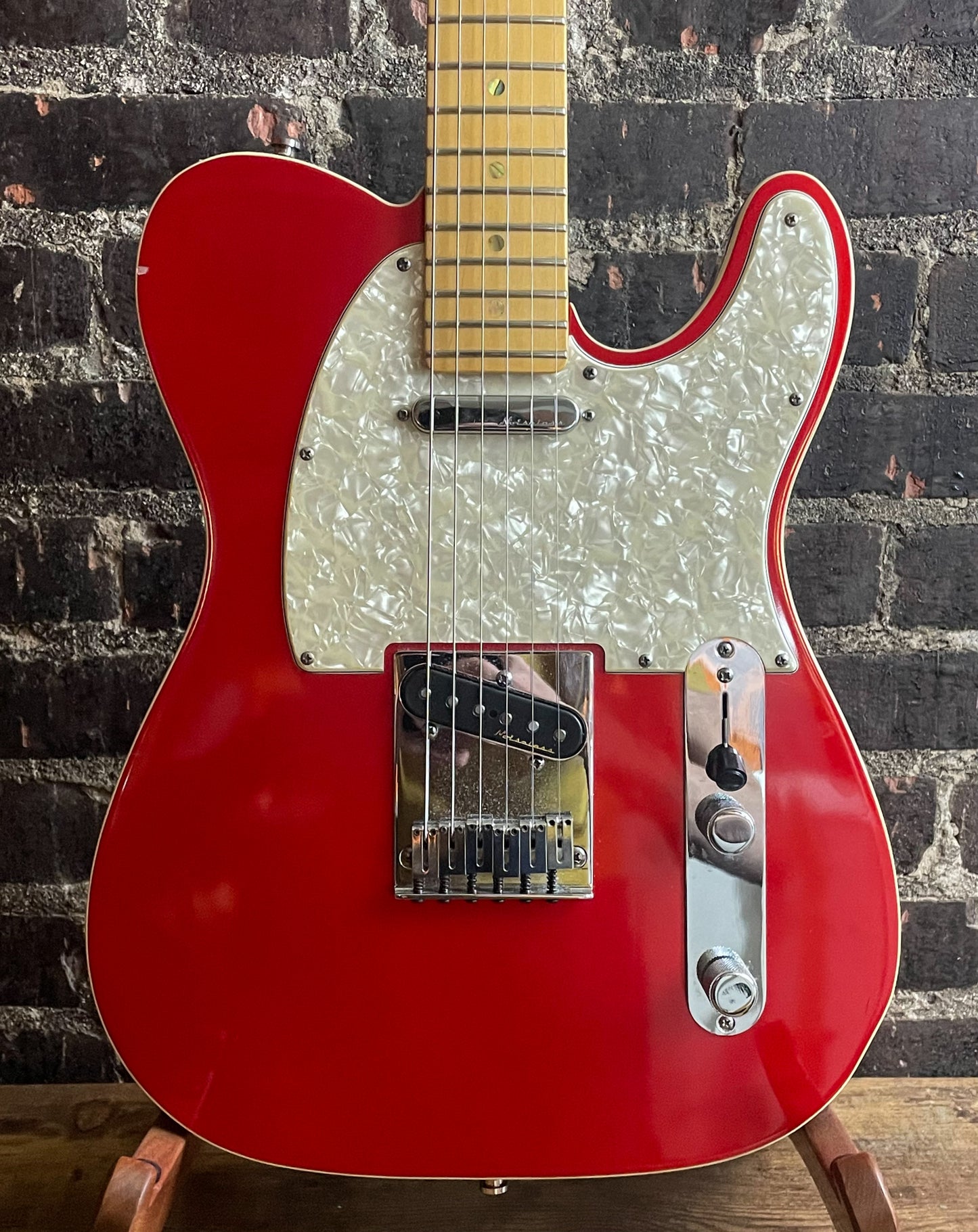 2002 American Deluxe Telecaster-Chrome Red (USED)