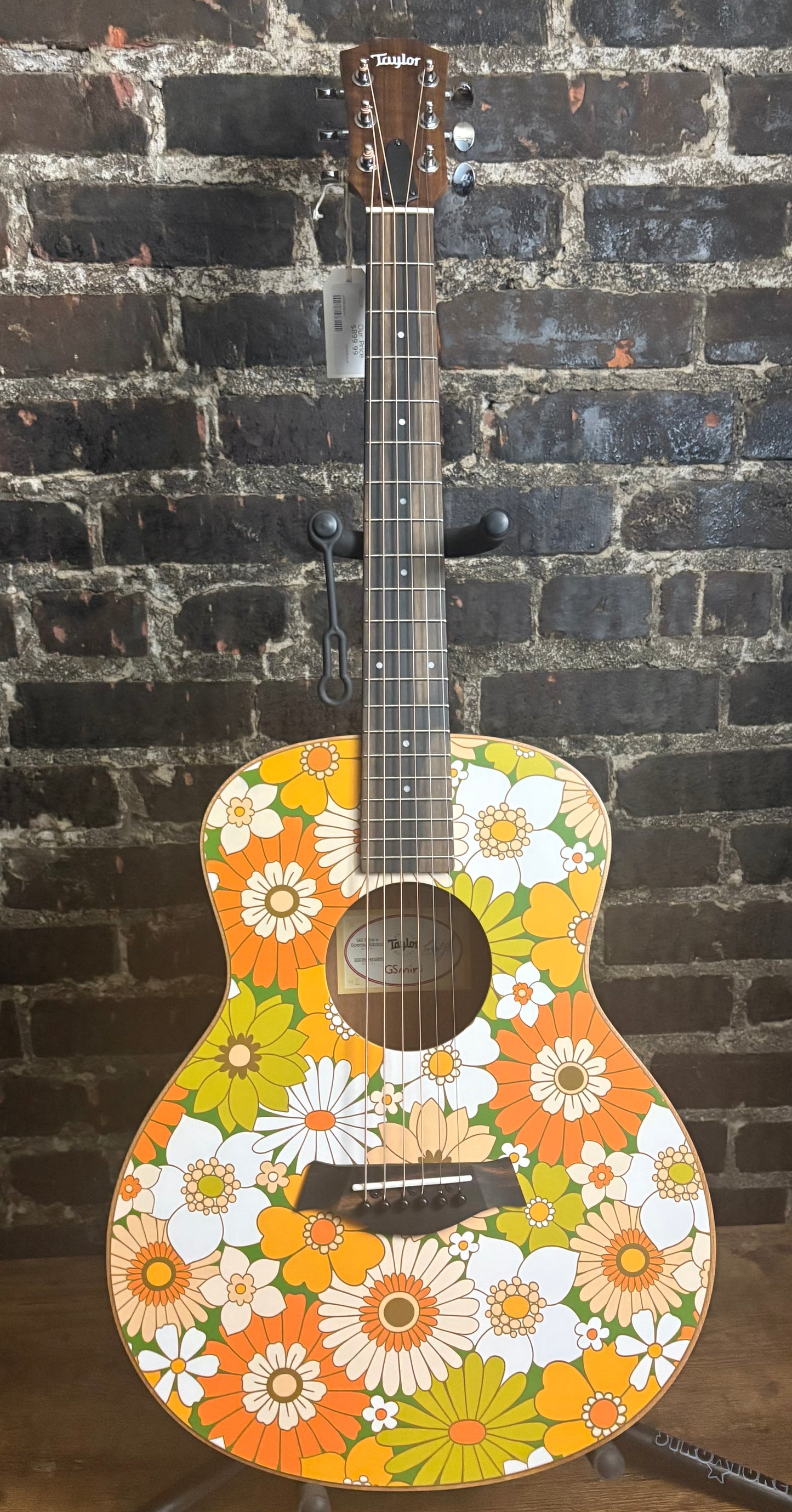 Taylor GS Mini-e Special Edition Acoustic-electric Guitar - Green Floral
