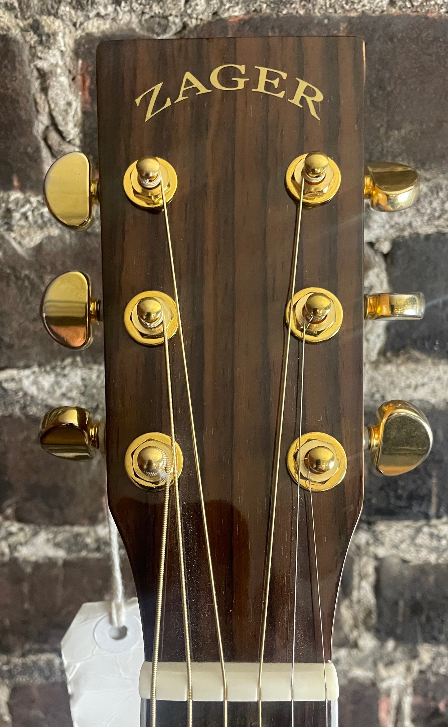 2022 Zager ZAD80CE Acoustic Electric Pro Series Smaller “OM” Size (USED)