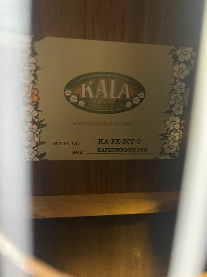 Kala KA-PX-ZCT-C Premier Exotic Ziricote Concert Ukulele (NEW)