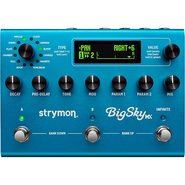 Strymon BigSky MX Reverb Pedal