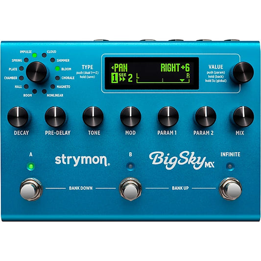 Strymon BigSky MX Reverb Pedal