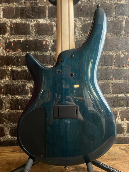 Ibanez SR Standard SR400EQM Bass Guitar - Stained Cosmic Blue Starburst