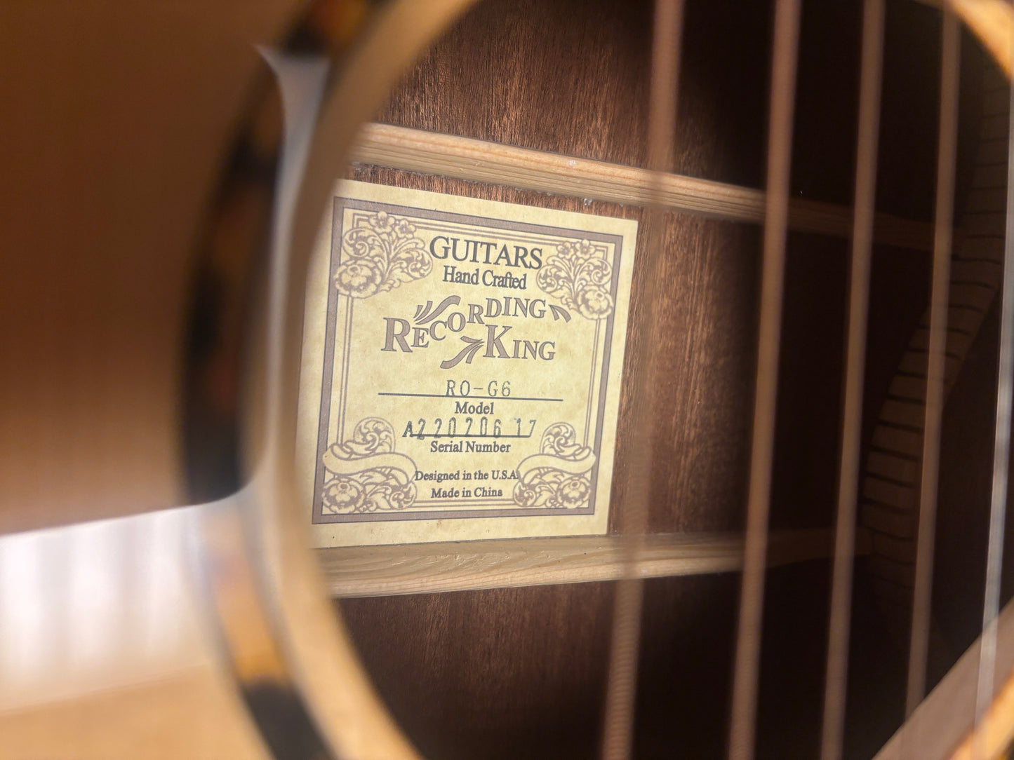 Recording King R0-G6 (USED)