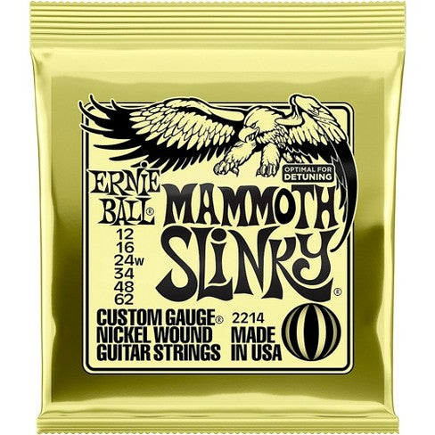 Ernie Ball 2214 Mammoth Slinky Nickel Wound Electric Guitar Strings