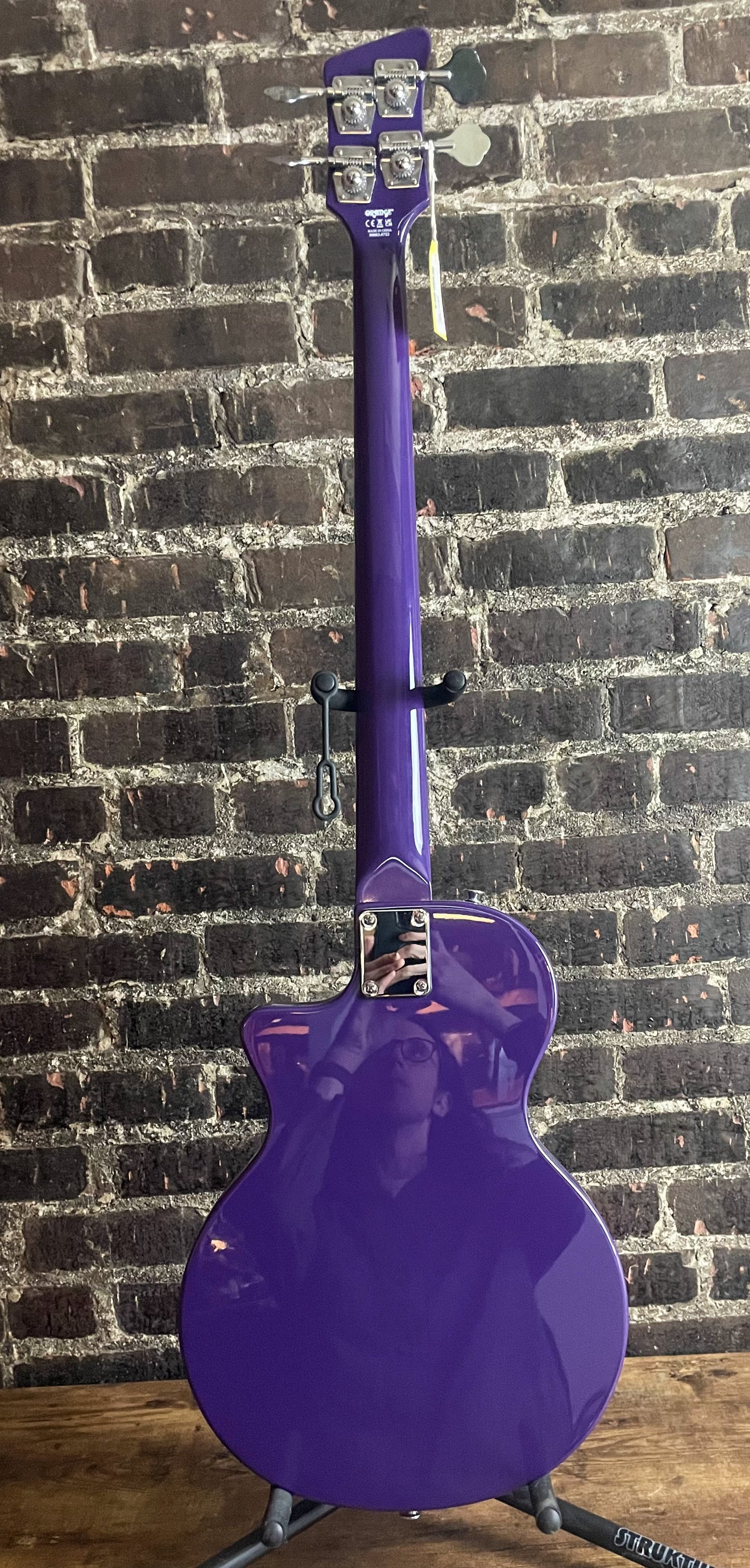 Orange Glenn Hughes Signature Purple O Electric Bass Guitar