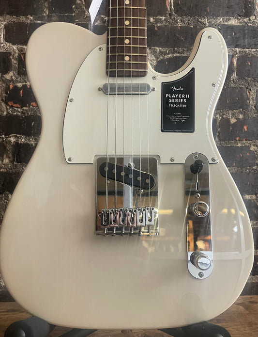 Fender Player II Telecaster Electric Guitar - White Blonde with Rosewood Fingerboard