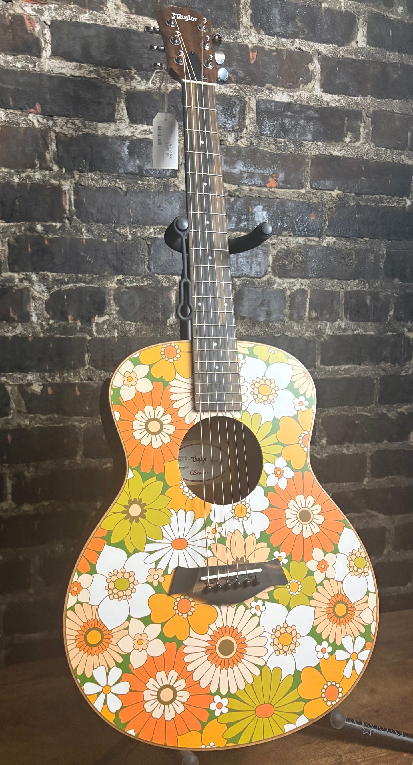 Taylor GS Mini-e Special Edition Acoustic-electric Guitar - Green Floral