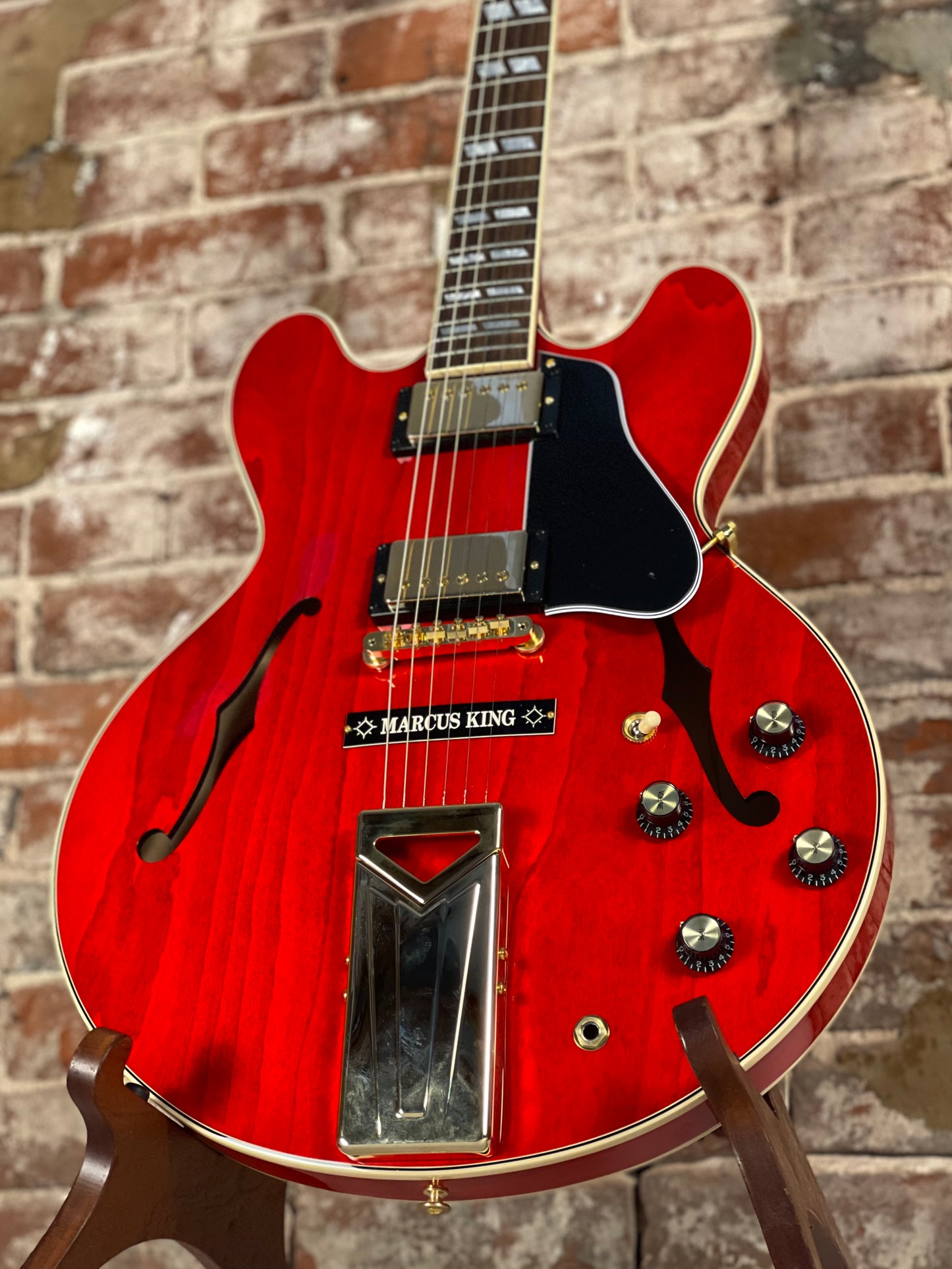 Gibson Marcus King ES-345 Semi-hollowbody Electric Guitar - Sixties Cherry