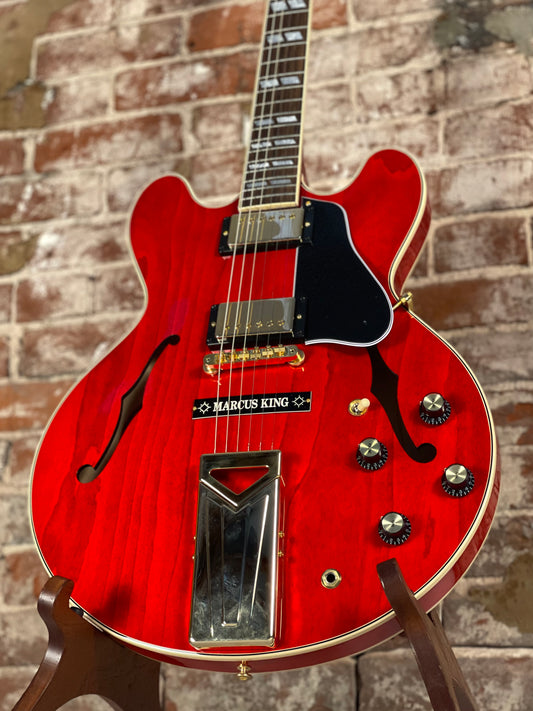 Gibson Marcus King ES-345 Semi-hollowbody Electric Guitar - Sixties Cherry