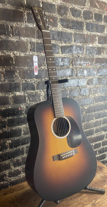 Martin D-X2E Dreadnought Acoustic-electric Guitar - Ziricote Burst