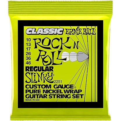 Ernie Ball 2251 Pure Nickel Slinky Electric Guitar Strings