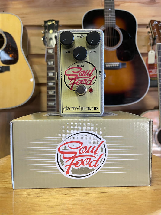 Electro-Harmonix Soul Food Distortion/Overdrive Pedal (NEW)