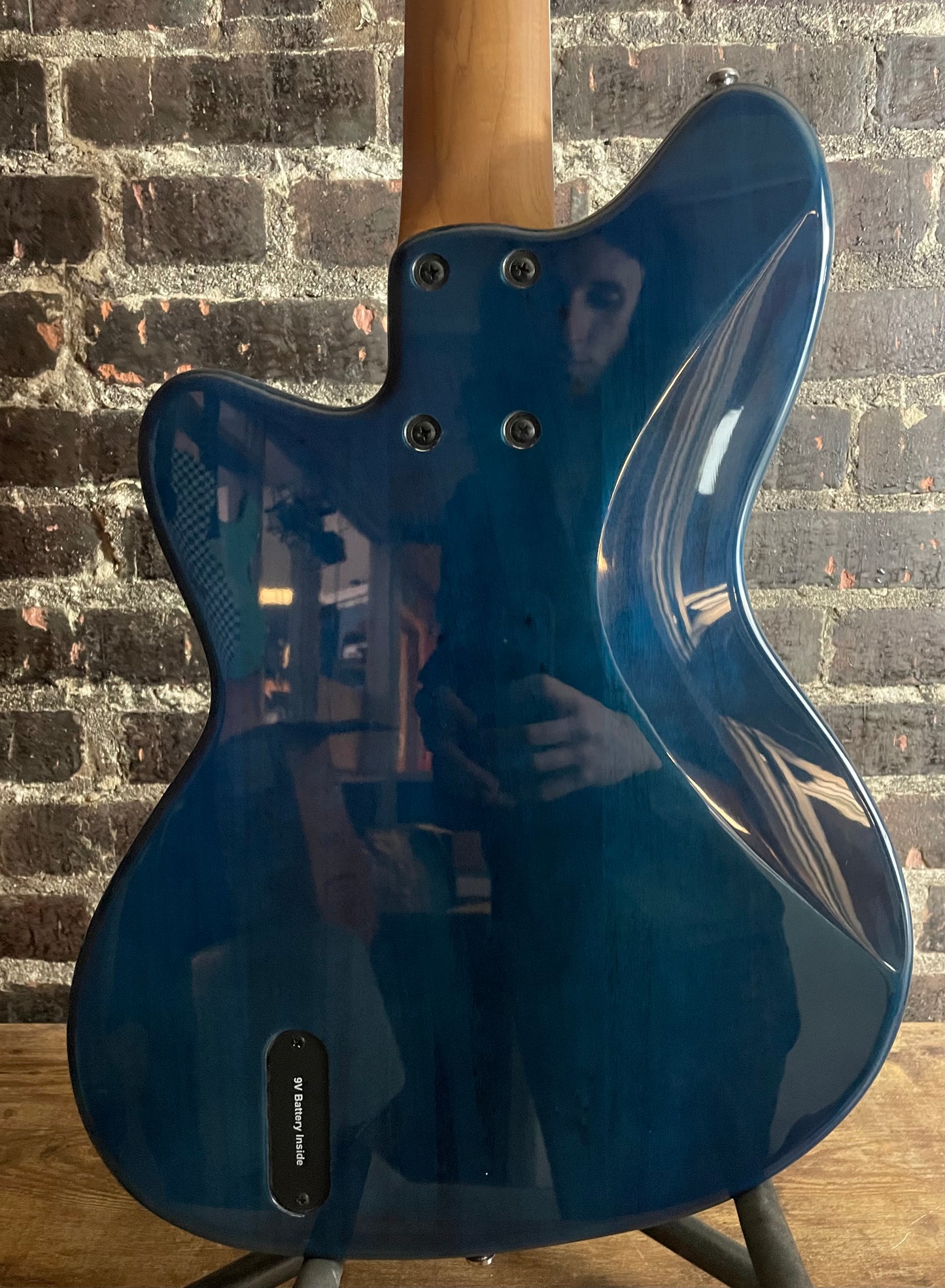 Ibanez Talman Bass Standard - Cosmic Blue Starburst