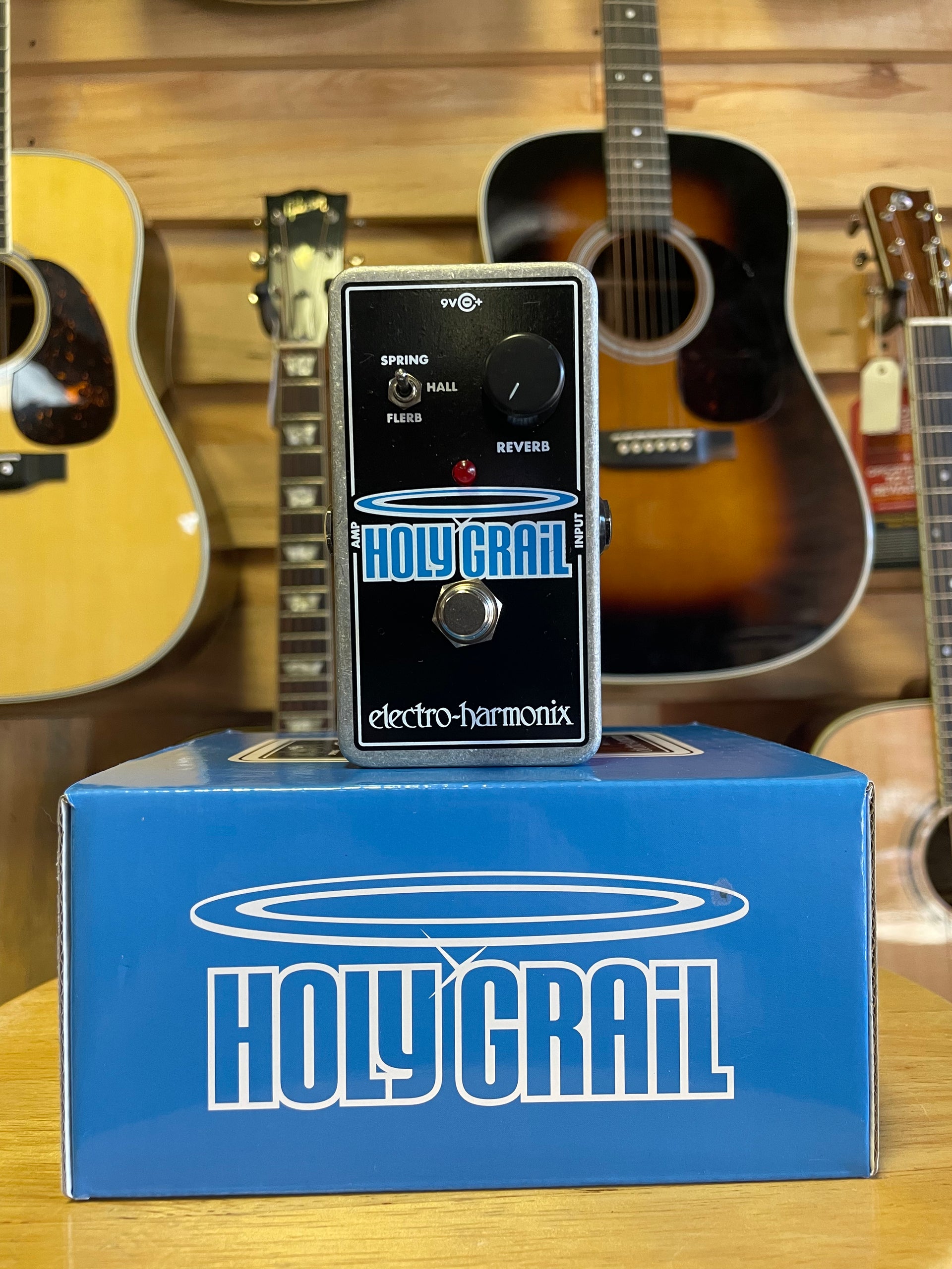 Electro-Harmonix Holy Grail Nano Reverb Pedal (NEW) – Allen Music Shop Electro-Harmonix Holy Grail Nano Reverb Pedal (NEW) – Allen Music Shop