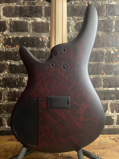 Ibanez SR300EDX Electric Bass Guitar - Wine Red Frozen Matte