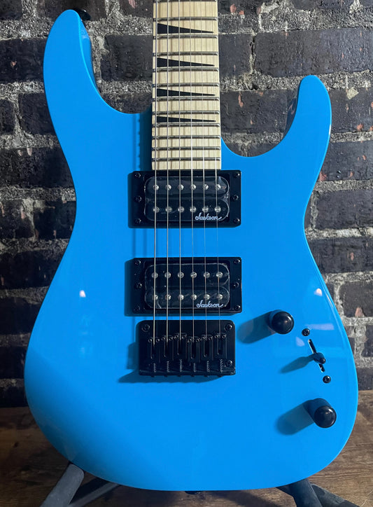 Jackson JS Series Dinky Minion JS1X Electric Guitar - Infinity Blue with Maple Fingerboard